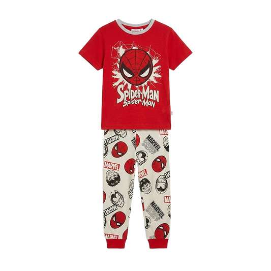 Boys Spider-Man Half Sleeves Pyjama Set