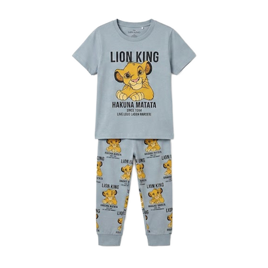 Boys Lion King Half Sleeves Pyjama Set