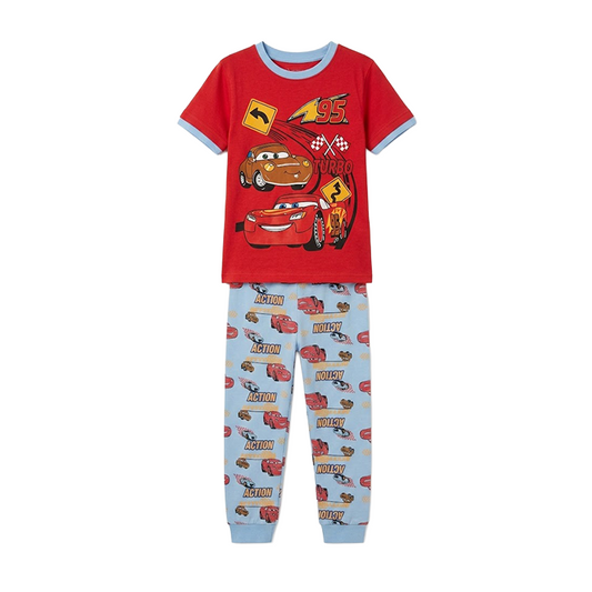 Boys Disney Cars Half Sleeves Pyjama Set