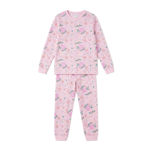 Women Floral Print Full Sleeves Pyjama Set