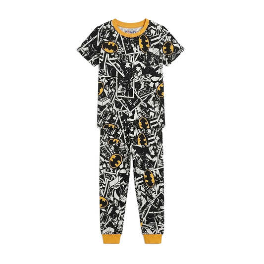 Boys Batman Half Sleeves Pyjama Set