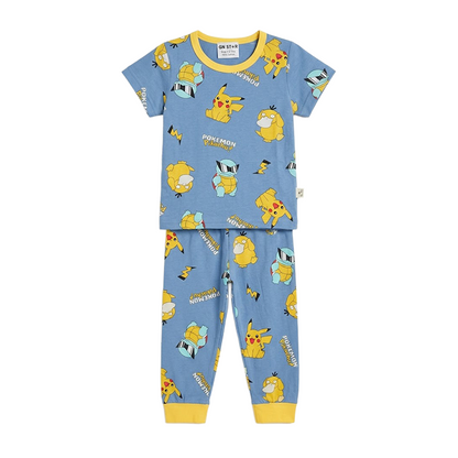 Boys Pokemon Half Sleeves Pyjama Set