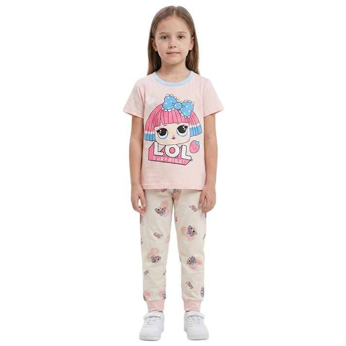 Girls L.O.L. Surprise Half Sleeves Pyjama Set