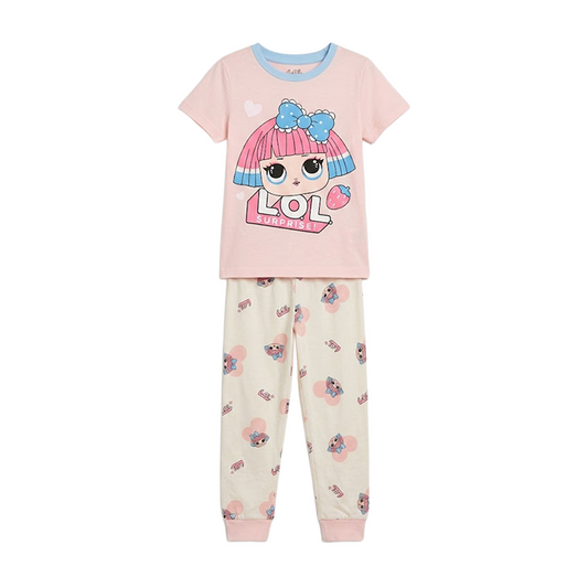 Girls L.O.L. Surprise Half Sleeves Pyjama Set