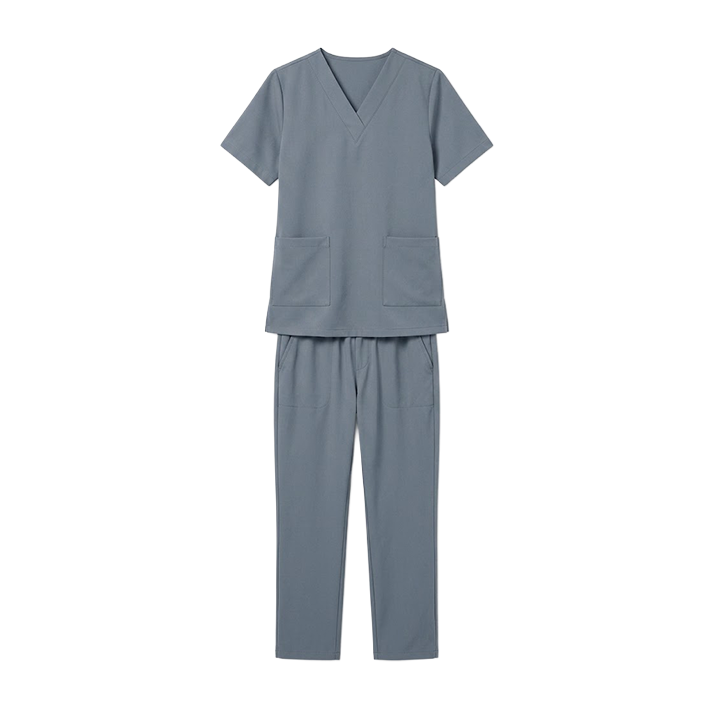 Maid's V-Neck Uniform Set
