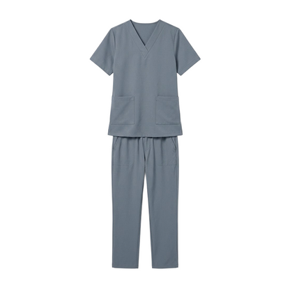 Maid's V-Neck Uniform Set