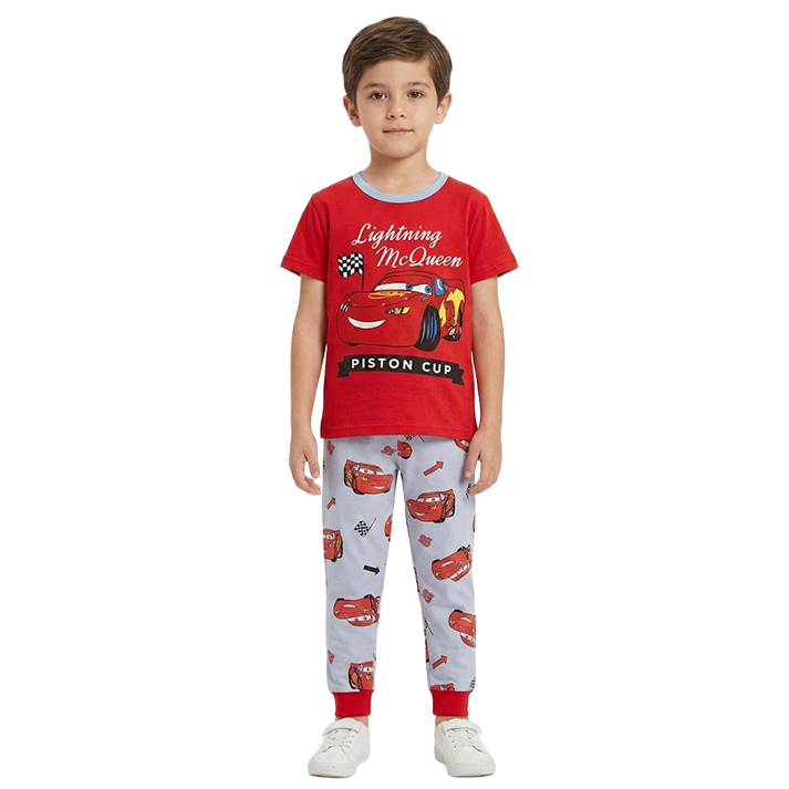 Boys Disney Pixar Cars Half Sleeves Pyjama Set