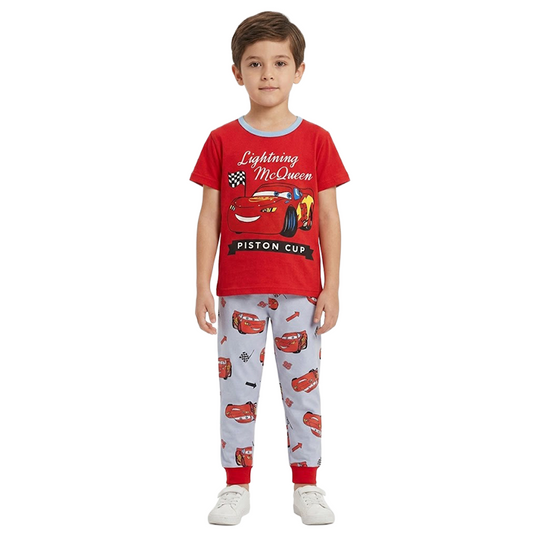 Boys Disney Pixar Cars Half Sleeves Pyjama Set