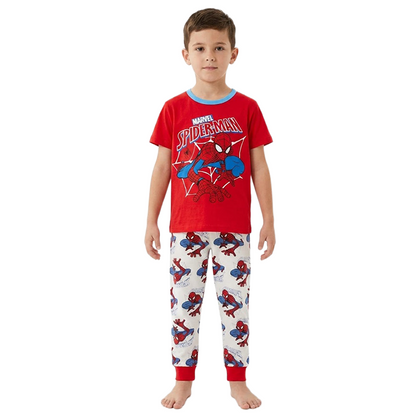 Boys Spider-Man Half Sleeves Pyjama Set