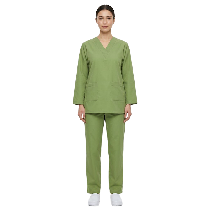 Maid's Uniform - Sage Green