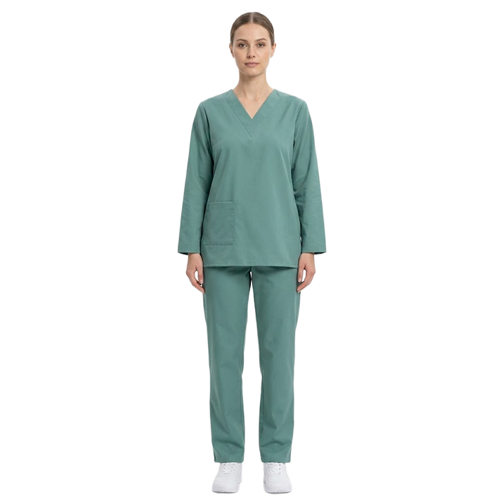 Maid's Uniform - Soft Teal