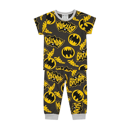 Boys Batman Half Sleeves Pyjama Set