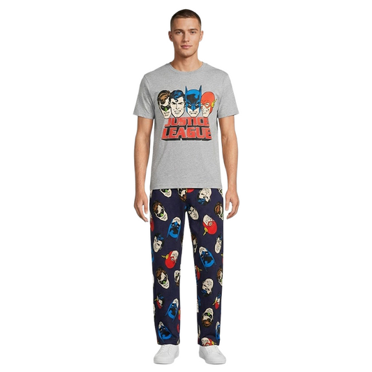 Men Half Sleeves Character Pyjama Set