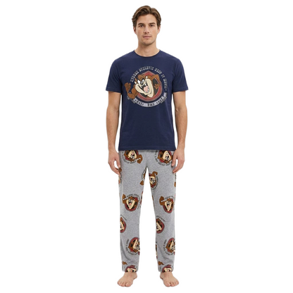 Men Half Sleeves Character Pyjama Set