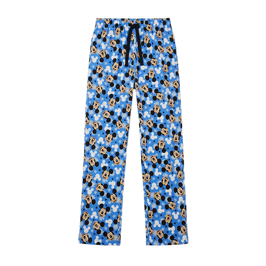 Men's Mickey Mouse Relax Fit Cotton Pajama Pants