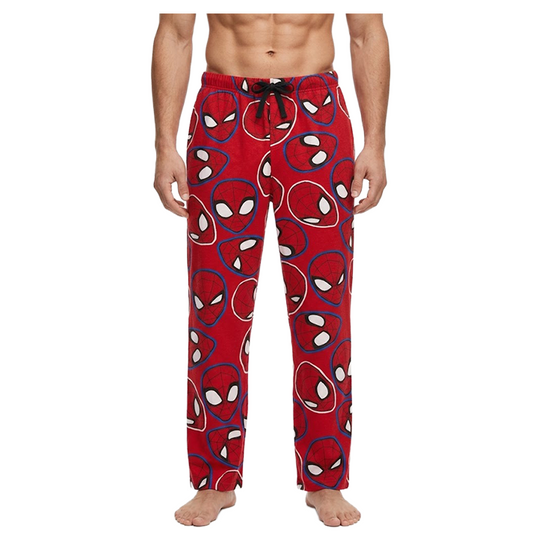 Men's Spider-Man Relax Fit Cotton Pajama Pants