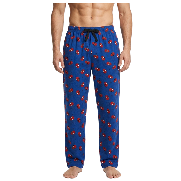Men's Spider-Man Relax Fit Cotton Pajama Pants