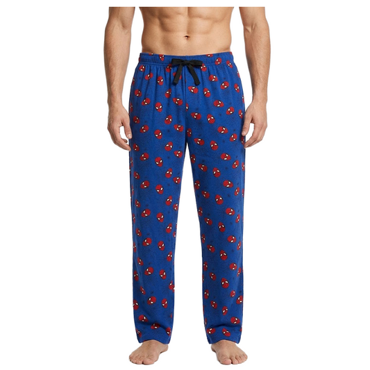 Men's Spider-Man Relax Fit Cotton Pajama Pants
