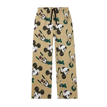 Men's Mickey Mouse Relax Fit Cotton Pajama Pants