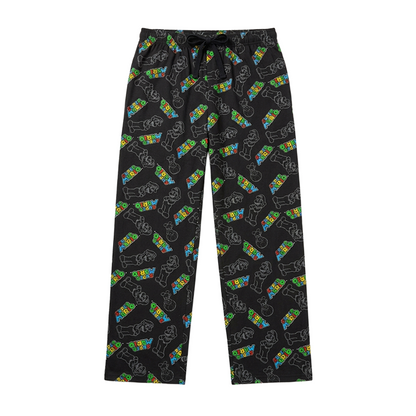 Men's Super Mario Relax Fit Cotton Pajama Pants