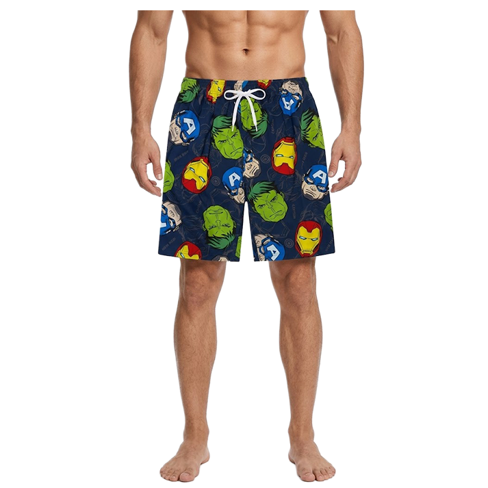 Men's Avengers Relax Fit Cotton Shorts