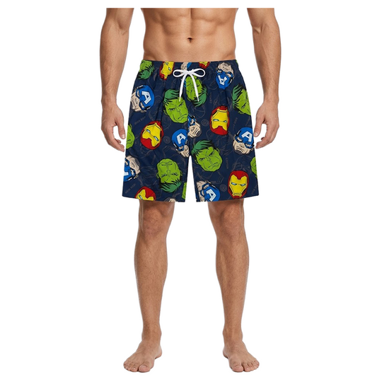 Men's Avengers Relax Fit Cotton Shorts