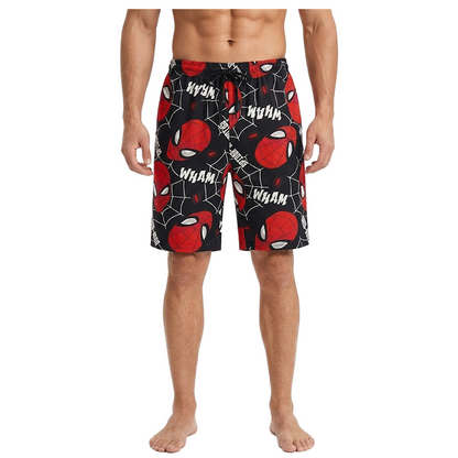 Men's Spider-Man Relax Fit Cotton Shorts