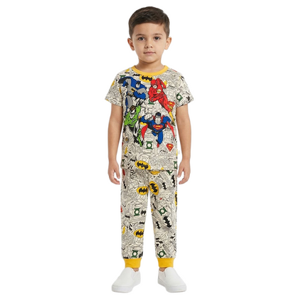 Boys DC Universe Half Sleeves Pyjama Set