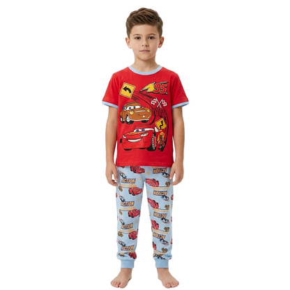 Boys Disney Cars Half Sleeves Pyjama Set