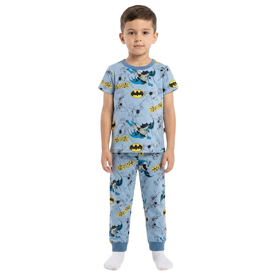 Boys Batmobile Half Sleeves Pyjama Set