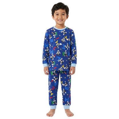 Boys Mickey Mouse Full Sleeves Pyjama Set