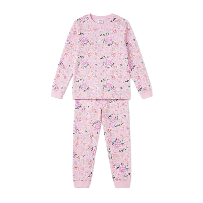 Women Floral Print Full Sleeves Pyjama Set