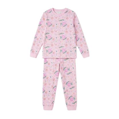 Women Floral Print Full Sleeves Pyjama Set