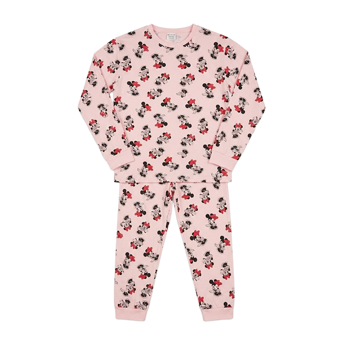 Women Minnie Classic Full Sleeves Pyjama Set