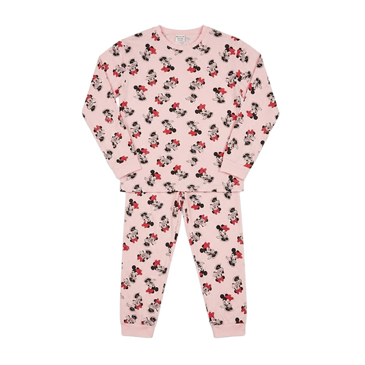 Women Minnie Classic Full Sleeves Pyjama Set