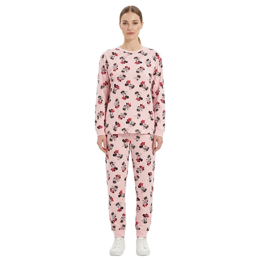 Women Minnie Classic Full Sleeves Pyjama Set