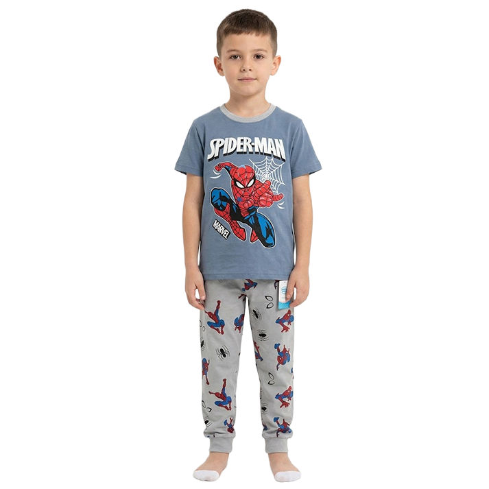 Boys Spider-Man Half Sleeves Pyjama Set