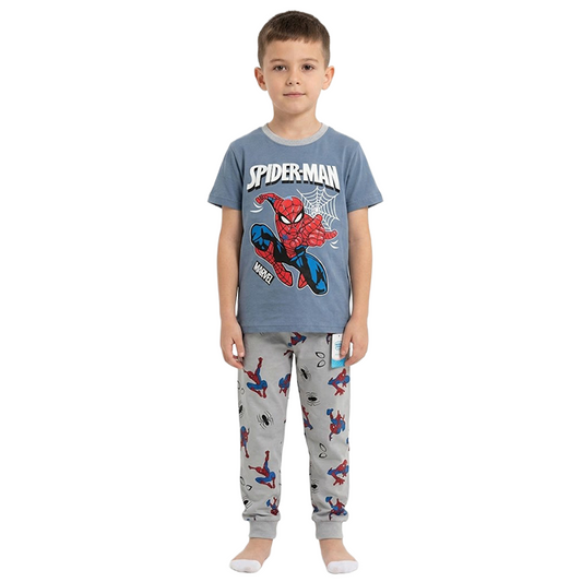 Boys Spider-Man Half Sleeves Pyjama Set
