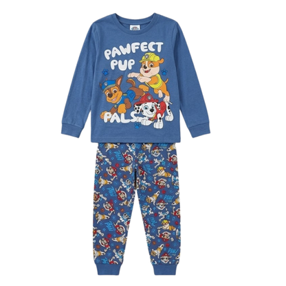Boys Paw Patrol Pajama Set | Blue Long Sleeve Sleepwear