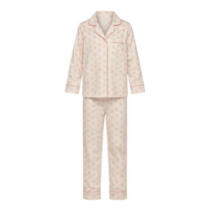 kids Floral Pajama Set | Long-Sleeve Sleepwear